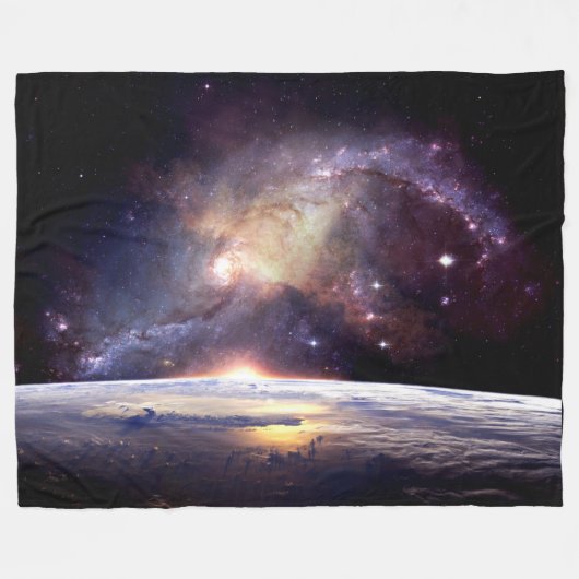 GALAXY FLEECE DEKEN (Voorkant (Horizontaal))