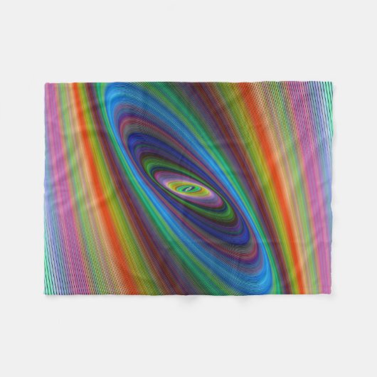 Galaxy Fleece Deken (Voorkant (Horizontaal))