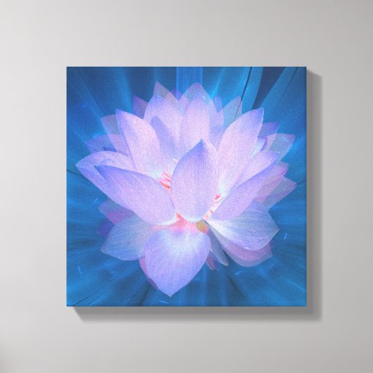 Galaxy Flower Canvas afdrukken (Voorkant)