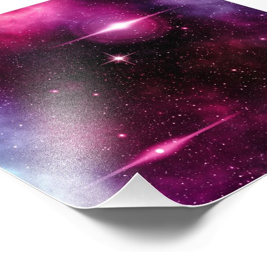 Galaxy Foto Afdruk (Hoek)