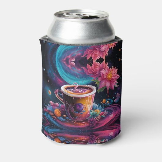 Galaxy Garden Coffee Art Blikjeskoeler (Blikje Achterkant)
