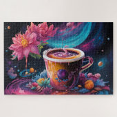 Galaxy Garden Koffie Legpuzzel (Horizontaal)