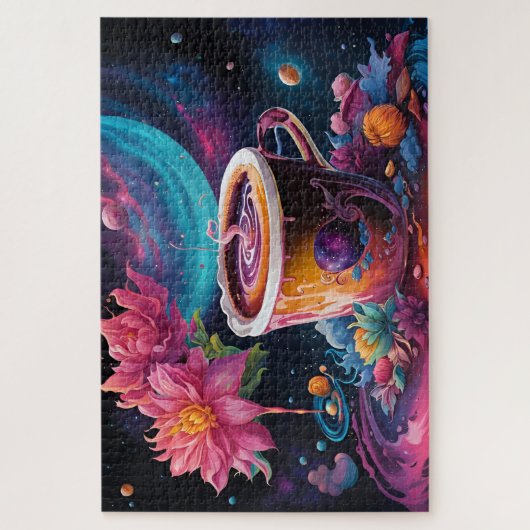 Galaxy Garden Koffie Legpuzzel (Verticaal)