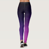 Galaxy gekleurde ruimte en universum Leggings (Achterkant)