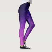 Galaxy gekleurde ruimte en universum Leggings (Rechts)