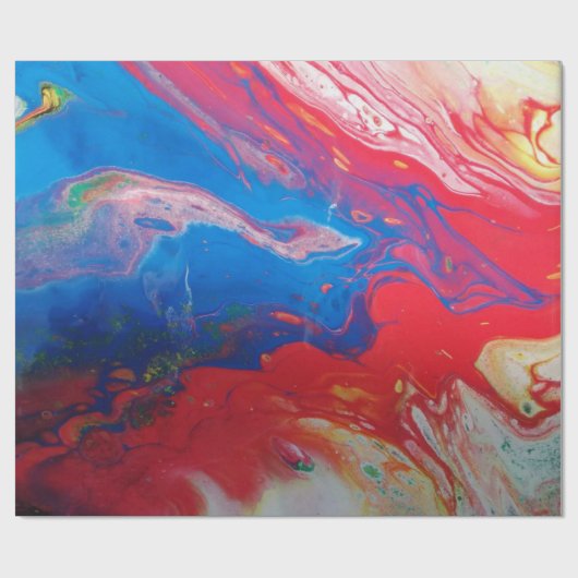 Galaxy Geschenkpapier Cadeaupapier (Vlak)