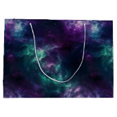 Galaxy Gift Bag Verjaardagsfeestje Buitenruimte Groot Cadeauzakje (Achterkant)