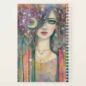 Galaxy Girl Bohemian Style Girl beroemd gemaakt do Planner (Achterkant)