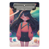 Galaxy girl mini klembord (Voorkant)