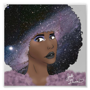 Galaxy Girl Poster