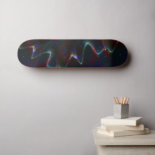 Galaxy Glider Persoonlijk Skateboard (Muurkunst (Horizontaal))