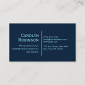 Galaxy Glitter Artwork Visitekaartje (Achterkant)