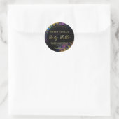 Galaxy Glitter Black Body Butter Labels (Tas)