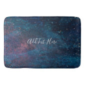 Galaxy Glitter Paint Swirls Badmat (Voorkant)