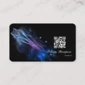 Galaxy Glitter Visitekaartje (Voorkant)