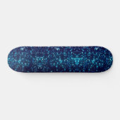 Galaxy-gloed in de Dark Element Pro Park Board Skateboard (Horizontaal)