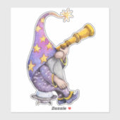 Galaxy Gnome Sticker (Vel)