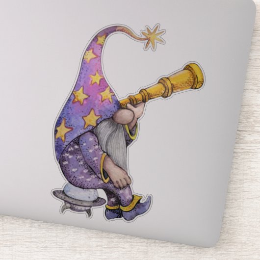 Galaxy Gnome Sticker (Detail)