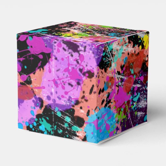 Galaxy Graffiti Bedankdoosjes (Achterkant)