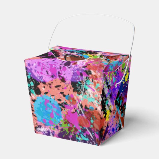 Galaxy Graffiti Bedankdoosjes (Voorkant Zijde)