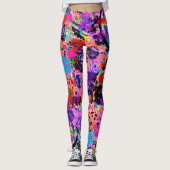 Galaxy Graffiti Leggings (Voorkant)