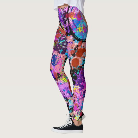 Galaxy Graffiti Leggings (Links)