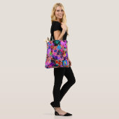 Galaxy Graffiti Tote Bag (Op model)