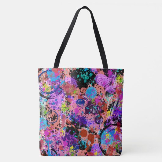 Galaxy Graffiti Tote Bag (Voorkant)