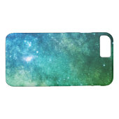 Galaxy Green Case-Mate iPhone Case (Achterkant (Horizontaal))