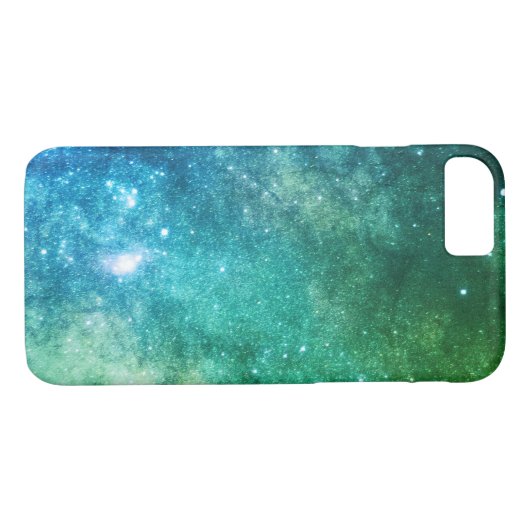 Galaxy Green Case-Mate iPhone Case (Achterkant (Horizontaal))