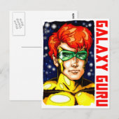 Galaxy Guru Briefkaart (Voorkant / Achterkant)
