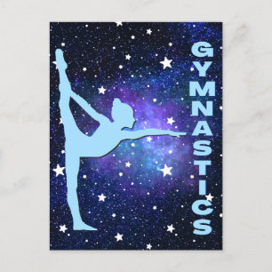 Galaxy Gymnastics Briefkaart