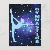 Galaxy Gymnastics Briefkaart (Voorkant)