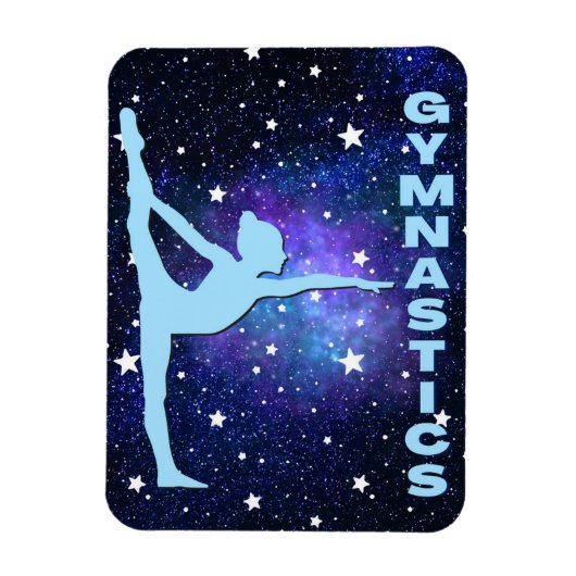 Galaxy Gymnastics Magneet (Verticaal)