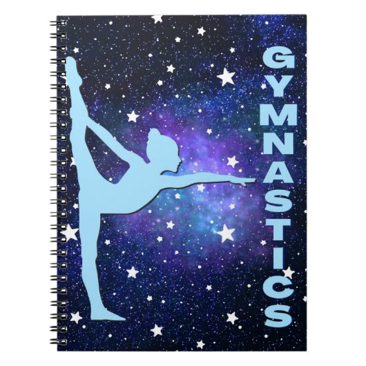 Galaxy Gymnastics Notitieboek (Voorkant)