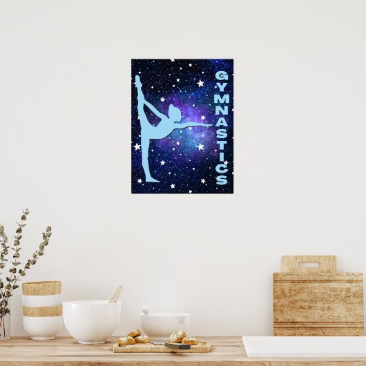 Galaxy Gymnastics Poster (Keuken)