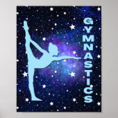 Galaxy Gymnastics Poster (Voorkant)