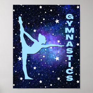 Galaxy Gymnastics Poster