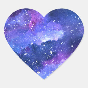 Galaxy Hart Sticker
