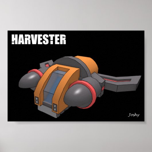 Galaxy Harvester Poster (Voorkant)