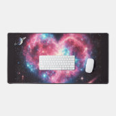 Galaxy Heart Desk Mat (Keyboard & Muis)