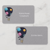 Galaxy Hete Luchtballon Visitekaartje (Voorkant / Achterkant)