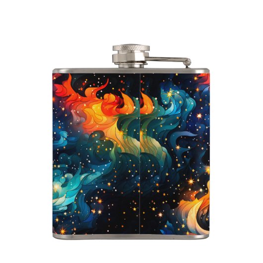 Galaxy Heupfles (Achterkant)