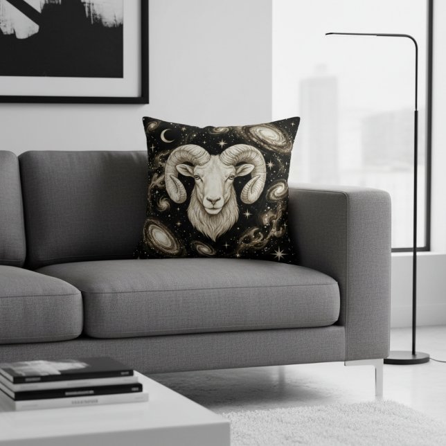 Galaxy Home Decor Ram Sterrenbeeld Celestiaal Kussen (Creator heeft geüpload)