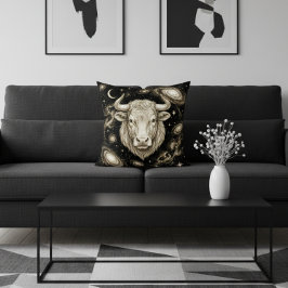 Galaxy Home Decor Stier Zodiac Celestiaal Kussen