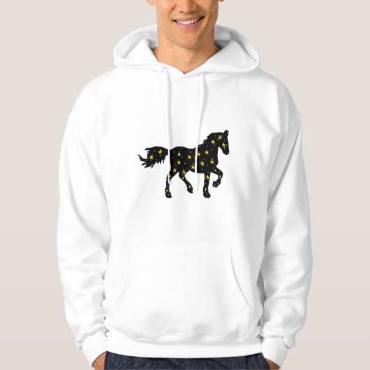 Galaxy Horse Icon Sweatshirt – Astrology Identity  (Voorkant)