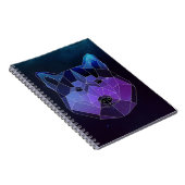 Galaxy Husky Canvas Notitieboek (Rechterzijde)