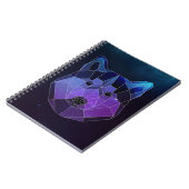 Galaxy Husky Canvas Notitieboek (Linkerzijde)