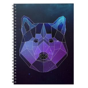 Galaxy Husky Canvas Notitieboek