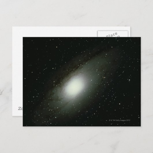 Galaxy in Andromeda Briefkaart (Voorkant / Achterkant)